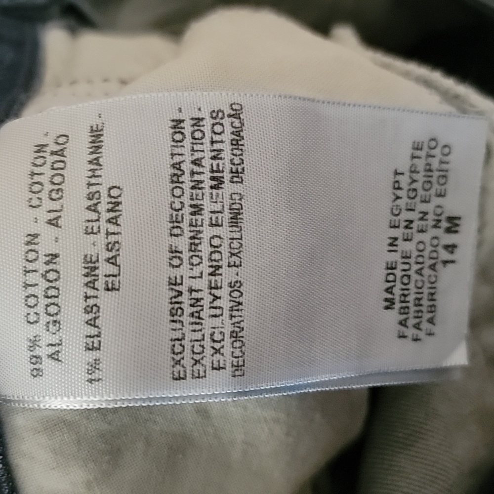 🎊💕Host Pick🎊💕Levi Stauss & Co Signature Mid Rise Straight Jean's size 14M - Picture 6 of 6